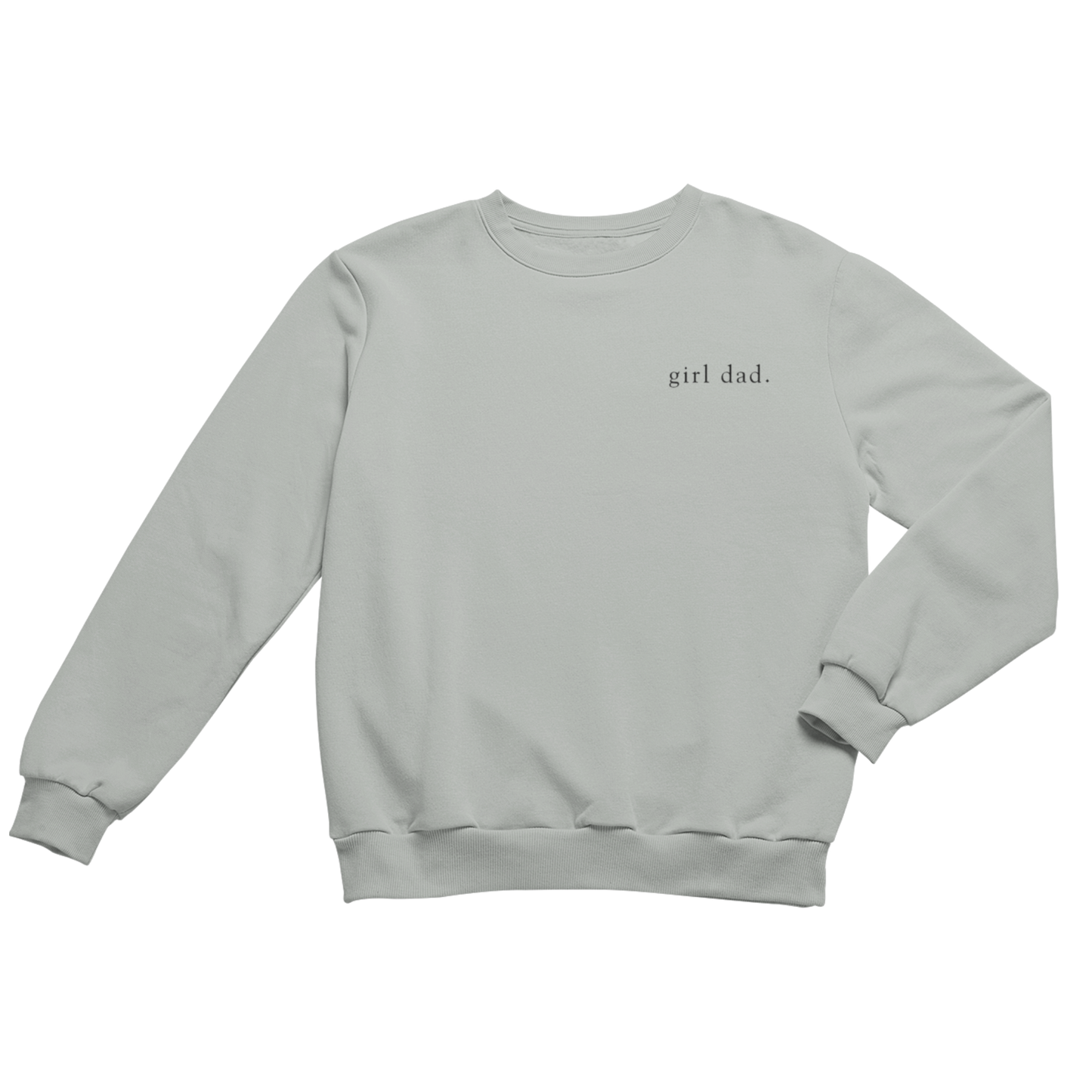 Girl Dad Washed Fleece Crew