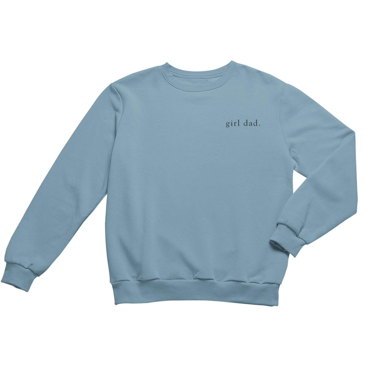 Girl Dad Washed Fleece Crew